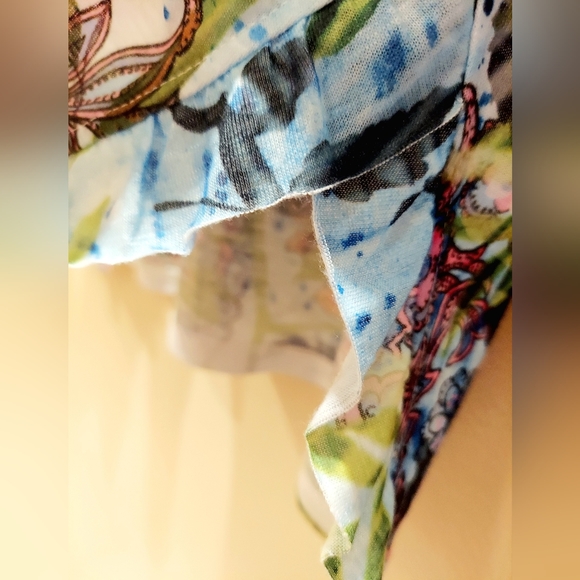 Lightweight tunic top, L (12-14) NWOT (video) - Picture 6 of 6